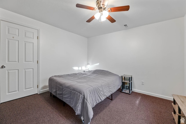 10314 S 3970 W, South Jordan, UT 84009 - bedroom featuring carpet floors and a ceiling fan