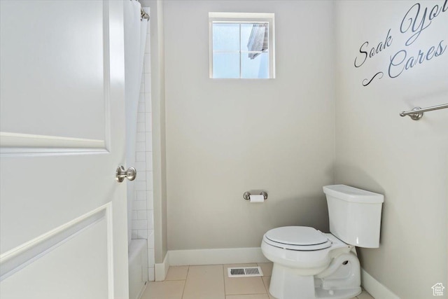 12140 S Galena Grove Way W, Draper, UT 84020 - bathroom featuring tile patterned floors and shower / bathtub combination with curtain
