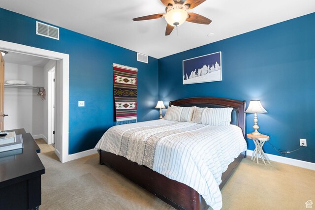 6785 N 2200 W Unit 207, Park City, UT 84098 - carpeted bedroom with a closet and ceiling fan