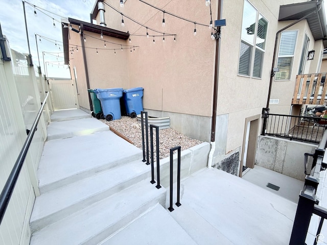 12887 S Wild Mare Way, Riverton, UT 84096 - view of patio / terrace with a gate