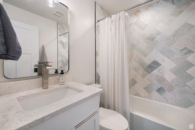2500 E Simpson Ave S, Salt Lake City, UT 84109 - full bathroom featuring vanity and shower / bathtub combination with curtain