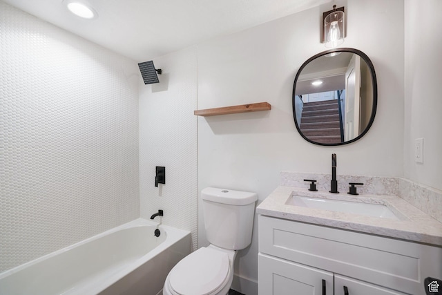 2500 E Simpson Ave S, Salt Lake City, UT 84109 - bathroom featuring vanity and bathing tub / shower combination