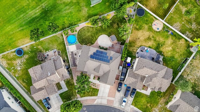 356 Warley Way, Stansbury Park, UT 84074 - bird's eye view of a pool