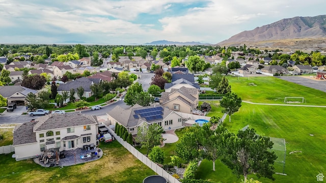 356 Warley Way, Stansbury Park, UT 84074 - aerial perspective of suburban area featuring mountains
