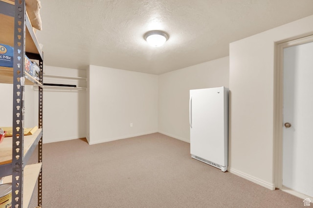 356 Warley Way, Stansbury Park, UT 84074 - interior space with carpet flooring and a textured ceiling