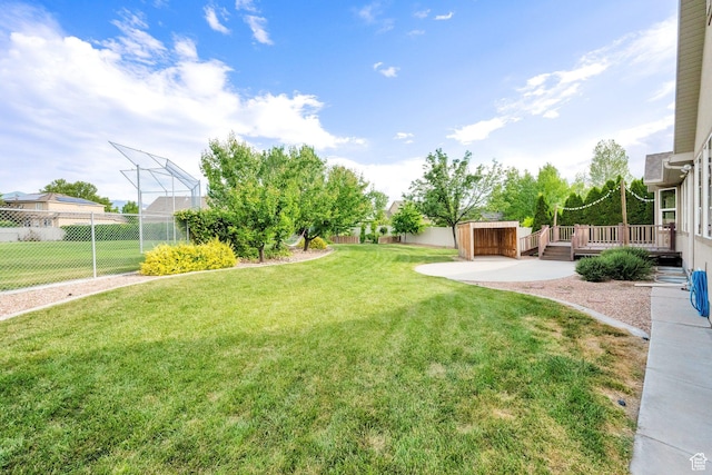 356 Warley Way, Stansbury Park, UT 84074 - fenced backyard with a deck