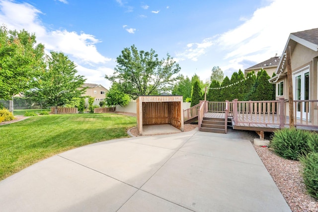 356 Warley Way, Stansbury Park, UT 84074 - view of patio / terrace featuring a deck