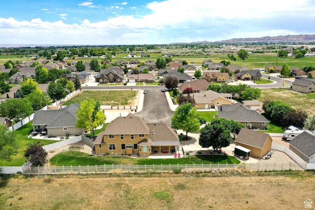 620 S Michael St, Vernal, UT 84078 - aerial view of residential area with a mountain backdrop