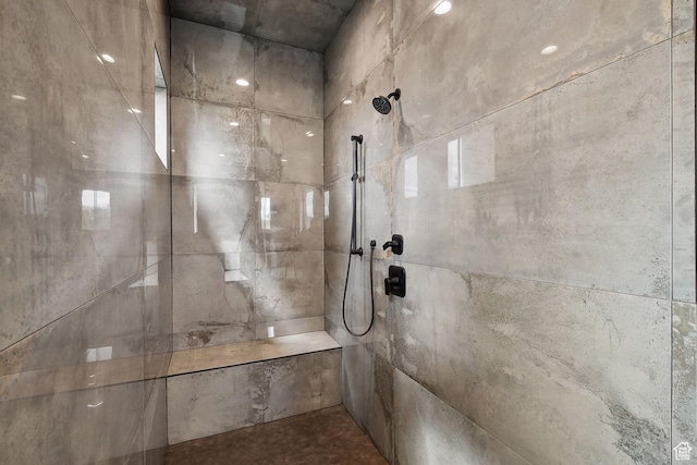 8960 Parleys Ln, Park City, UT 84098 - bathroom with tiled shower