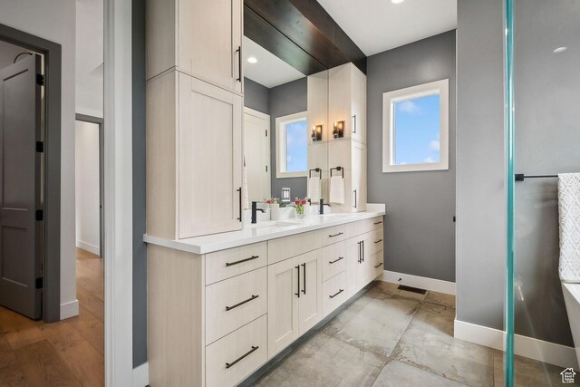 8960 Parleys Ln, Park City, UT 84098 - full bath featuring vanity and baseboards