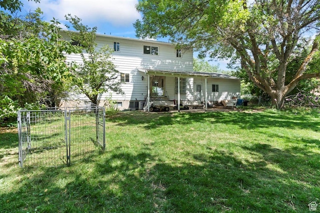220 S Coleman St W, Tooele, UT 84074 - back of property with a yard