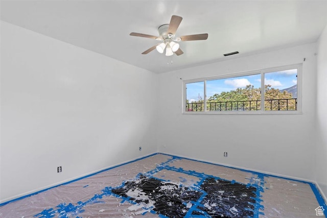 220 S Coleman St W, Tooele, UT 84074 - spare room with ceiling fan and baseboards