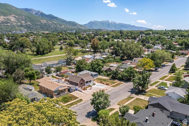 3530 Madison Ave, Ogden, UT 84403 - aerial perspective of suburban area featuring a mountain backdrop