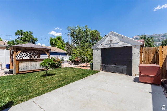 3530 Madison Ave, Ogden, UT 84403 - detached garage with concrete driveway