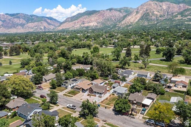 3530 Madison Ave, Ogden, UT 84403 - aerial view of residential area featuring a mountainous background
