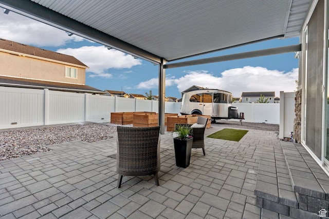 743 W 950 S, Springville, UT 84663 - fenced backyard featuring a patio