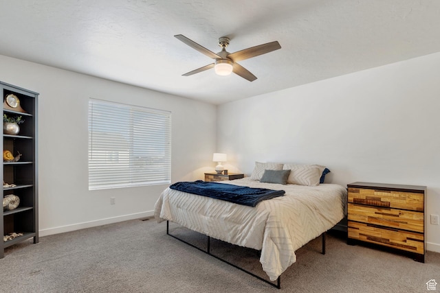 743 W 950 S, Springville, UT 84663 - bedroom with carpet and a ceiling fan