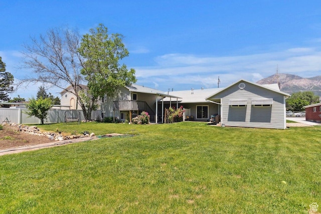 435 E 2100 N, North Ogden, UT 84414 - view of yard with a mountain view