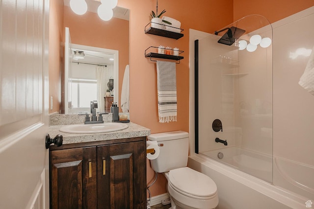 480 Firestone Dr, Santaquin, UT 84655 - full bathroom featuring vanity and shower / bath combination