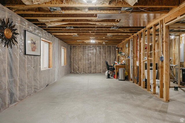 480 Firestone Dr, Santaquin, UT 84655 - below grade area featuring electric panel