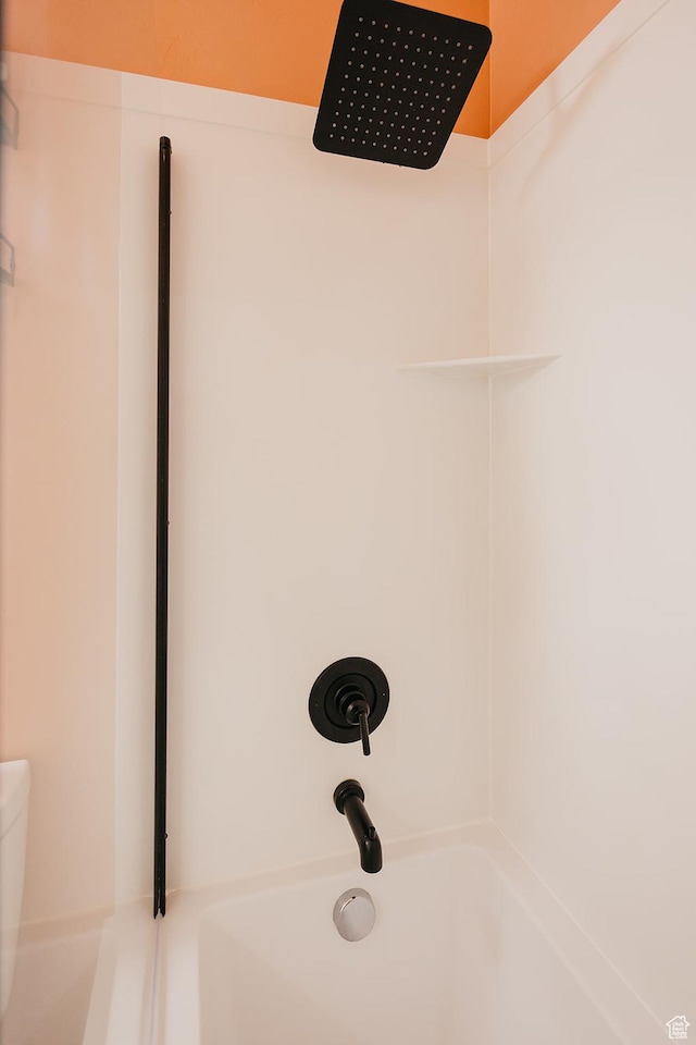 480 Firestone Dr, Santaquin, UT 84655 - bathroom view of shower / bathtub combination and toilet