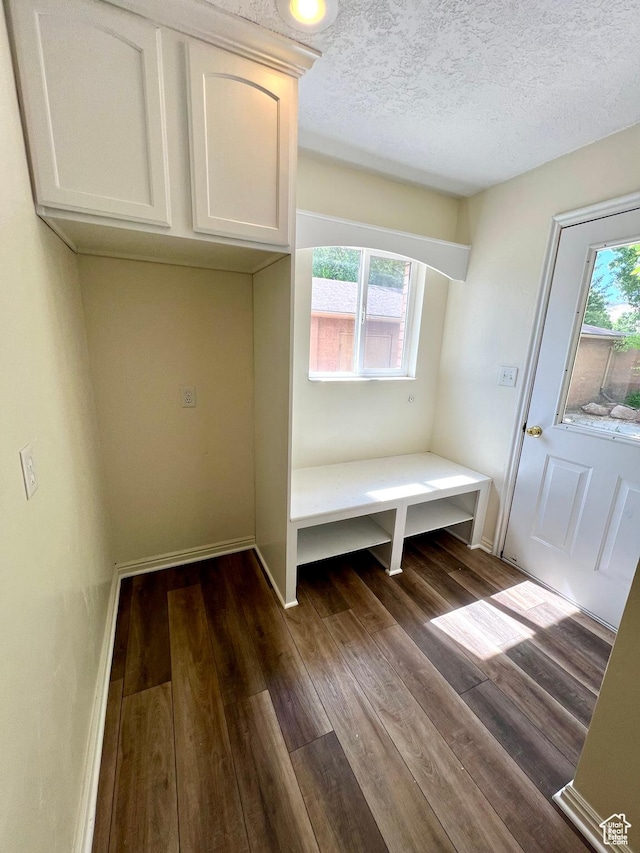 90 W 640 N, Richfield, UT 84701 - mudroom with dark wood-style flooring and a textured ceiling