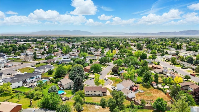 167 E 950 S, Layton, UT 84041 - aerial perspective of suburban area featuring a mountain backdrop