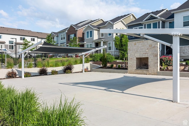 1454 N 3830 W Unit 303, Lehi, UT 84043 - view of basketball court featuring a residential view