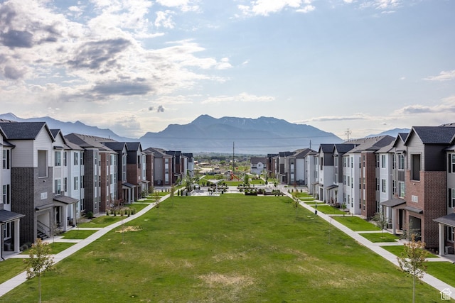 1454 N 3830 W Unit 303, Lehi, UT 84043 - surrounding community with a residential view and a mountain view