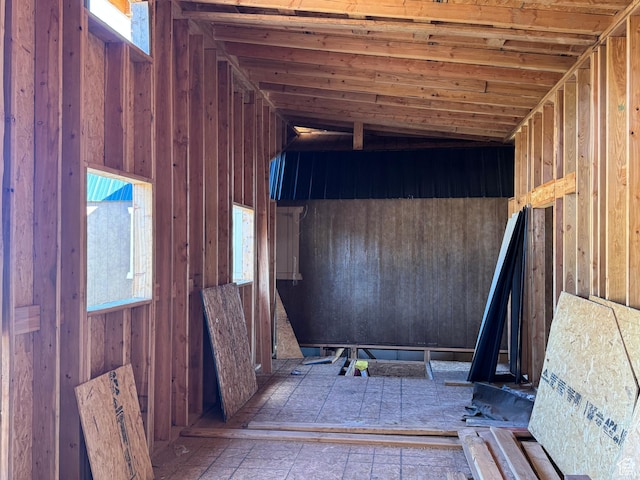46205 W Little Elk Rd, Fruitland, UT 84027 - misc room with wooden walls