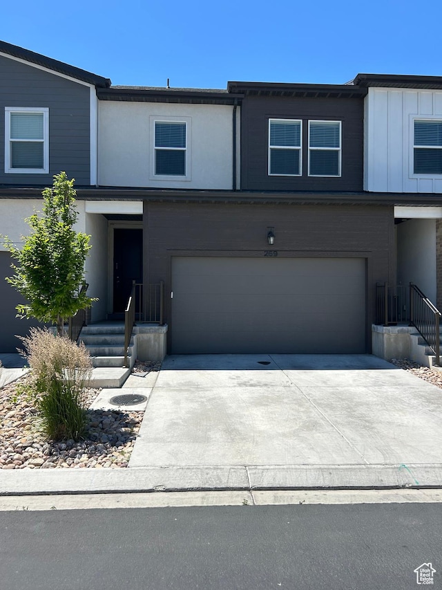 269 W 700 N, Vineyard, UT 84059 - view of front facade with an attached garage and driveway