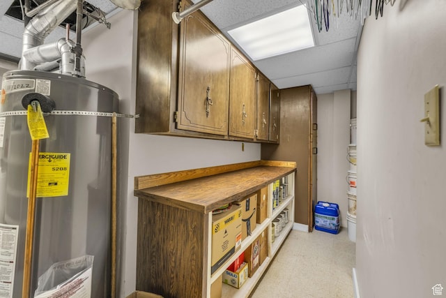 315 E Oak Ln, Kaysville, UT 84037 - below grade area with water heater and light floors