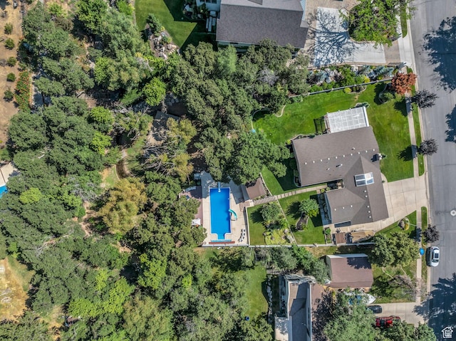 315 E Oak Ln, Kaysville, UT 84037 - aerial view of property's location with a pool