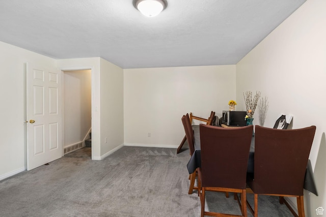 9353 S 4460 W, West Jordan, UT 84088 - carpeted dining area with baseboards and an office area