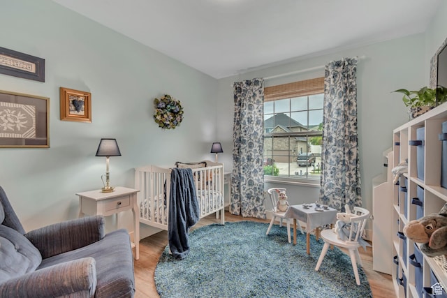 5718 W Silver Rose Cir S, Herriman, UT 84096 - bedroom with wood finished floors