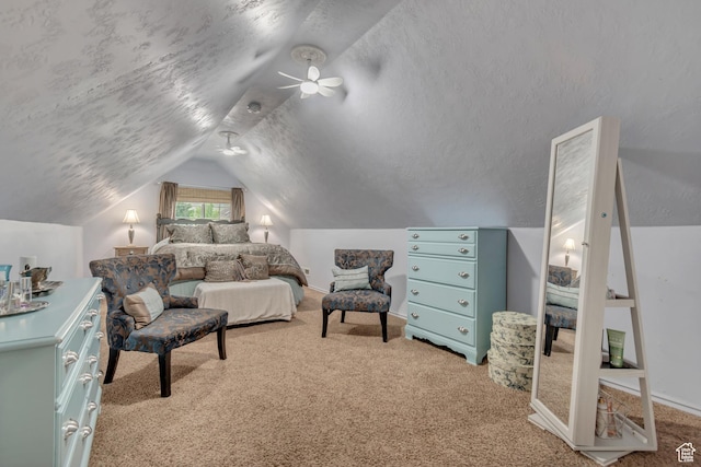 5718 W Silver Rose Cir S, Herriman, UT 84096 - bedroom with carpet flooring and vaulted ceiling