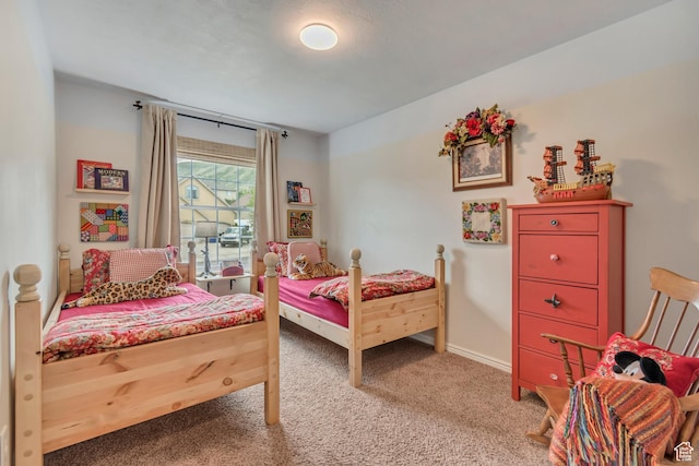5718 W Silver Rose Cir S, Herriman, UT 84096 - bedroom featuring light colored carpet and baseboards
