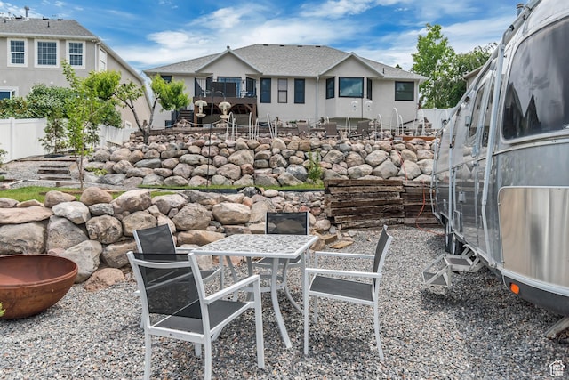 5718 W Silver Rose Cir S, Herriman, UT 84096 - view of patio