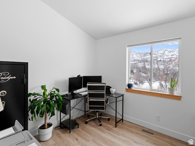 8375 E Lake Pines Dr Unit 212, Heber City, UT 84032 - office featuring wood finished floors and baseboards