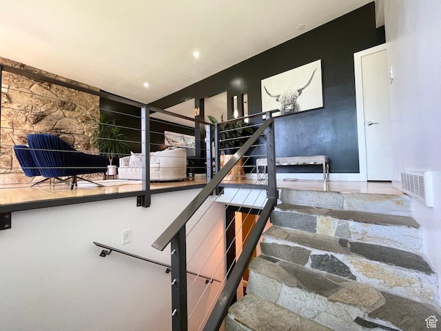 3411 E Enchanted View Dr S, Cottonwood Heights, UT 84121 - view of staircase