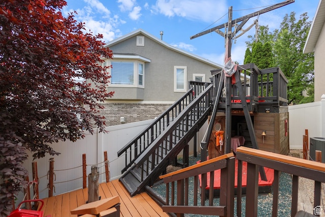 10787 S Pine Shadow Rd, South Jordan, UT 84009 - deck with stairs