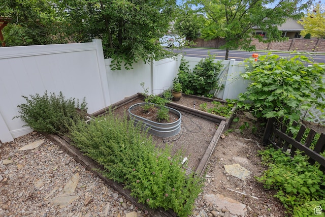 10787 S Pine Shadow Rd, South Jordan, UT 84009 - fenced backyard featuring a garden