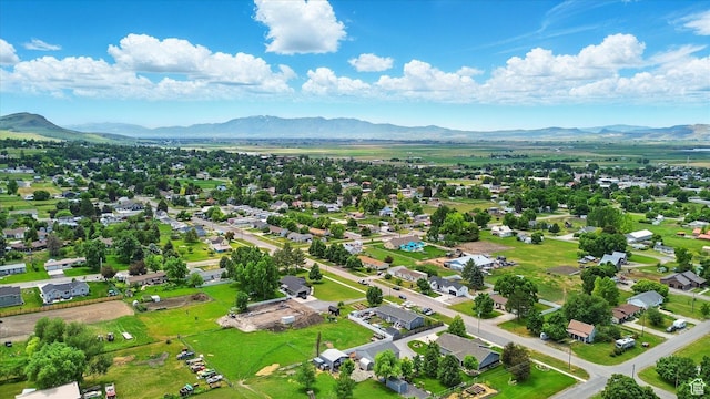 155 N 200 E, Richmond, UT 84333 - aerial perspective of suburban area with mountains