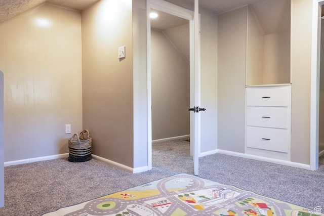 297 S 200 W, Richmond, UT 84333 - unfurnished bedroom featuring carpet floors and lofted ceiling