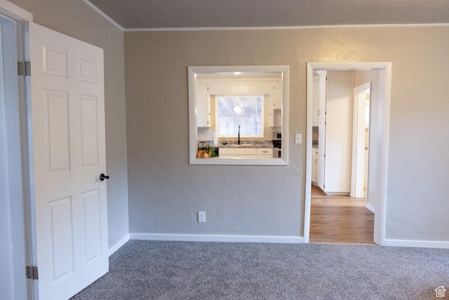 297 S 200 W, Richmond, UT 84333 - spare room with ornamental molding and carpet floors
