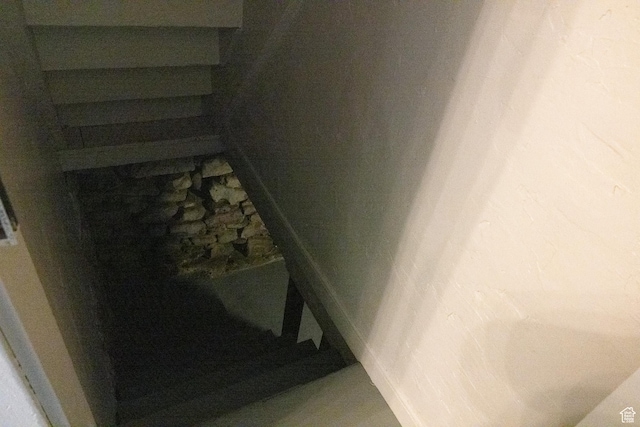 297 S 200 W, Richmond, UT 84333 - staircase featuring baseboards