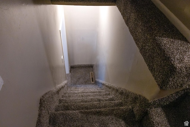 297 S 200 W, Richmond, UT 84333 - stairs with carpet floors