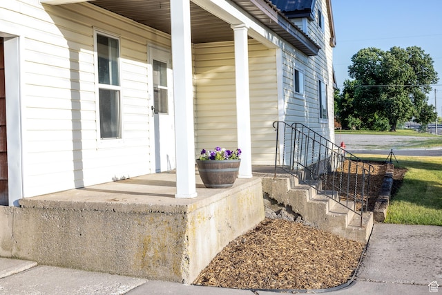 297 S 200 W, Richmond, UT 84333 - entrance to property with a porch