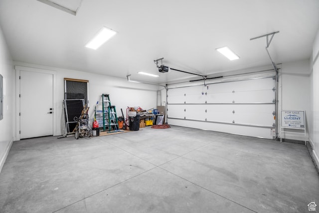 2154 S Bluff Dr, Cedar City, UT 84720 - garage featuring a garage door opener