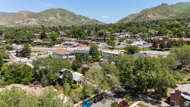 2359 E Bryan Ave S, Salt Lake City, UT 84108 - aerial view of residential area with mountains